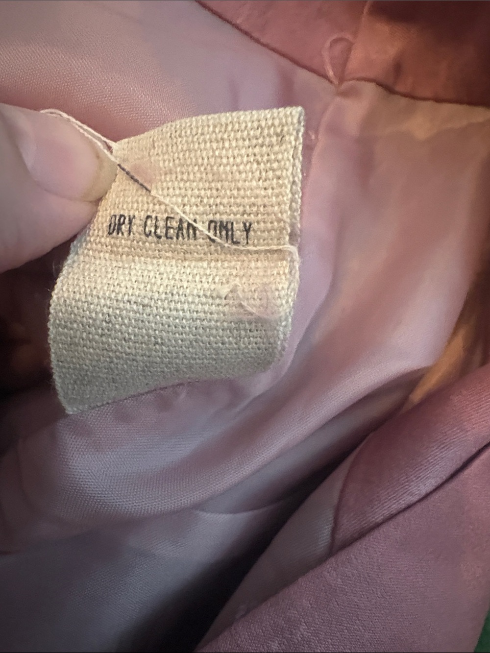 Moon River Satiny Wrap Style Mini Skort Accent Buttons Dusty Rose Pink Large - Picture 8 of 9